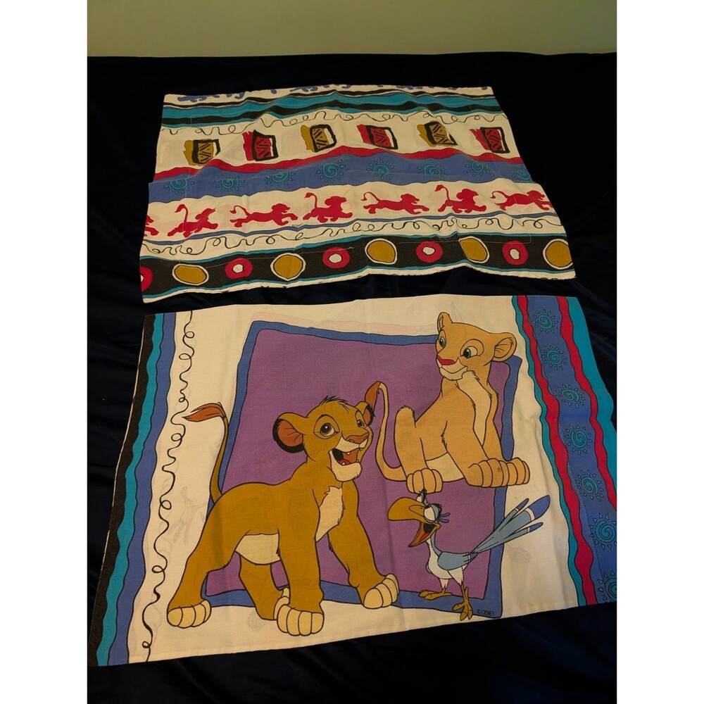 Disney The Lion King Twin Bedding Set Comforter & 3 Piece Sheet Set Vintage Rare